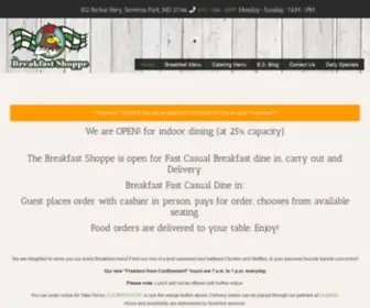 Thebreakfastshoppe.com(The Breakfast Shoppe) Screenshot