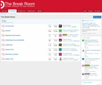 Thebreakroom.org(The Break Room) Screenshot