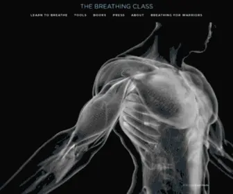 Thebreathingclass.com(The Breathing Class) Screenshot