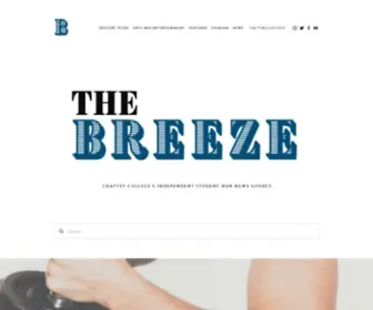 Thebreezepaper.com(The Breeze) Screenshot