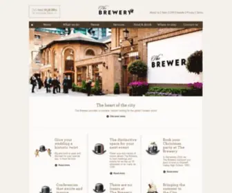 Thebrewery.co.uk(Corporate, Party & Wedding Venue Hire) Screenshot