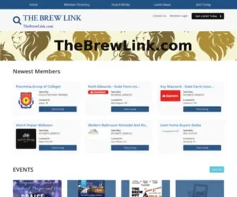 Thebrewlink.com(THE BREW LINK) Screenshot