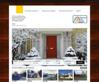 Thebrghomes.com(The Berkstresser Realty Group) Screenshot