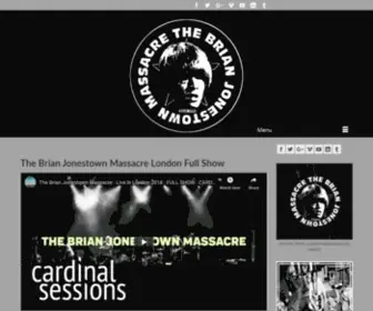 Thebrianjonestownmassacre.com(The Brian Jonestown Massacre) Screenshot