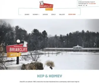 Thebriarcliffmotel.com(Briarcliff Motel) Screenshot