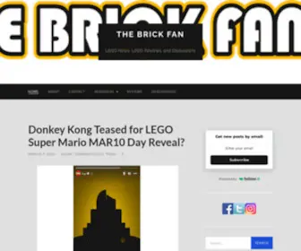 Thebrickfan.com(The Brick Fan) Screenshot