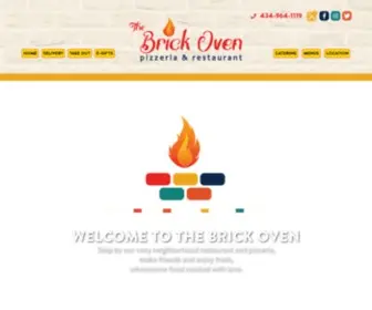 Thebrickovenva.com(The Brick Oven) Screenshot