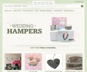 Thebridalgiftbox.co.uk(The Bridal Gift Box) Screenshot