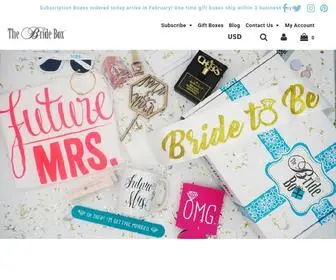 Thebridebox.com(The Bride Box) Screenshot