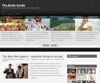 Thebrideguide.net(The Bride Guide) Screenshot