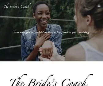 Thebridescoach.com(THE BRIDE'S COACH) Screenshot