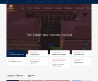 Thebridge-Intschool.com(The bridge international school) Screenshot