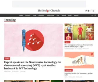 Thebridgechronicle.com(Breaking News from India and World) Screenshot