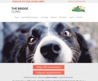 Thebridgeclinic.org(The Bridge Clinic) Screenshot