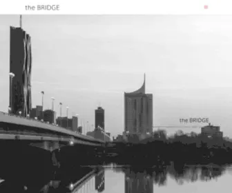 Thebridgevienna.org(The BRIDGE) Screenshot