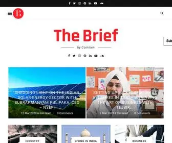 Thebrief.co.in(The Brief) Screenshot