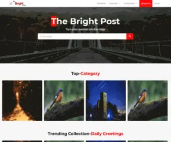 Thebrightpost.com(The Bright Post) Screenshot