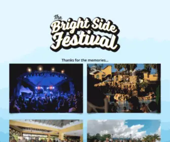 Thebrightsidefestival.com(The Bright Side Festival) Screenshot