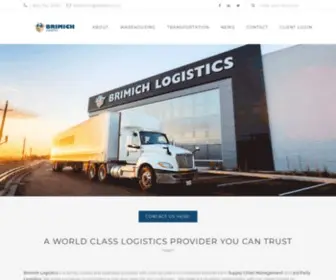 Thebrimichgroup.com(Packaging & Transportation Services) Screenshot