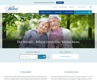 Thebristal.com(The Bristal Assisted Living) Screenshot