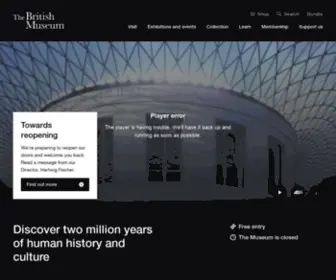 Thebritishmuseum.ac.uk(The British Museum) Screenshot