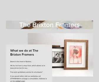 Thebrixtonframers.com(The Brixton Framers) Screenshot