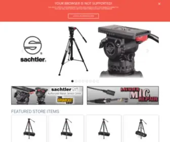 Thebroadcastshop.com(The Broadcast Shop and SA & J Electronics) Screenshot