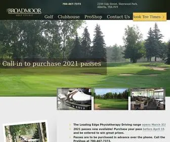 Thebroadmoor.ca(Broadmoor Public Golf Course) Screenshot