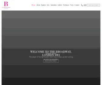 Thebroadwaylondon.com(The Broadway) Screenshot