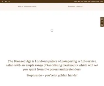Thebronzedage.com(The Bronzed Age) Screenshot