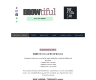 Thebrowbarcr.com(Cejas) Screenshot