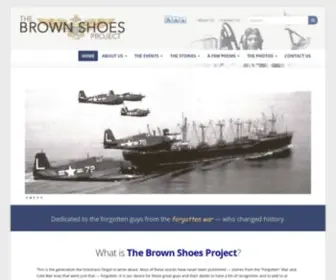 Thebrownshoes.org(The Brown Shoes Project) Screenshot