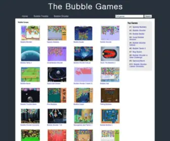 Thebubblegames.com(Bubble Games) Screenshot