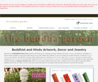 Thebuddhagarden.com(Buddha Statues and Artwork) Screenshot