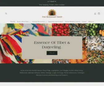 Thebuddhistshop.com(Tibetan Buddhist Shop) Screenshot