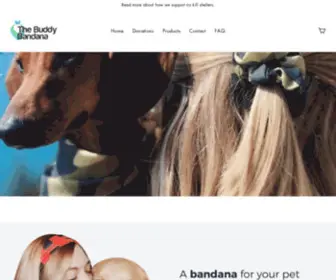 Thebuddybandana.com(The Buddy Bodega) Screenshot