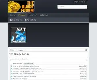 Thebuddyforum.com(TheBuddyBots) Screenshot