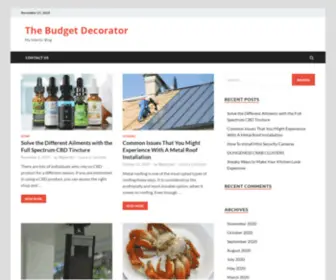 Thebudgetdecorator.us(My Interior Blog) Screenshot