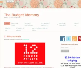 Thebudgetmommy.com(The Budget Mommy) Screenshot