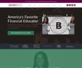 Thebudgetnista.com(Tiffany "The Budgetnista" Aliche) Screenshot