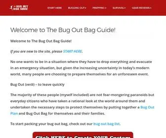 Thebugoutbagguide.com(The Bug Out Bag Guide) Screenshot