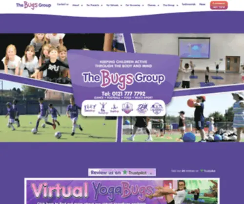 Thebugsgroup.com(The Bugs Group) Screenshot