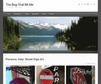 Thebugthatbitme.com(The Bug That Bit Me Travel Blog) Screenshot