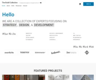 Thebuildcollective.net(Orange County) Screenshot