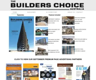 Thebuilderschoice.com.au(The Builders Choice) Screenshot