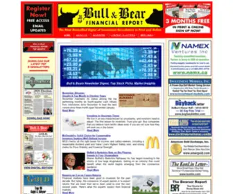 Thebullandbear.com(The Bull & Bear Financial Report) Screenshot