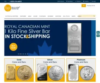 Thebullionpeople.com(Online Gold and Silver Store) Screenshot