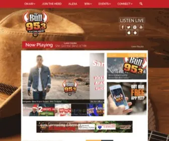 Thebullrockford.com(WRTB-FM) Screenshot