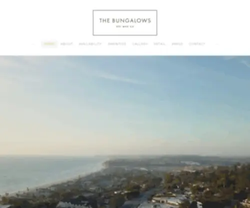 Thebungalowsdelmar.com(Del Mar) Screenshot