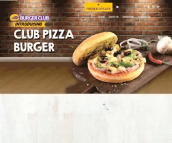 Theburgerclub.in(The Burger Club) Screenshot